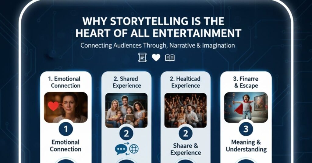 Why Storytelling Is the Heart of All Entertainment